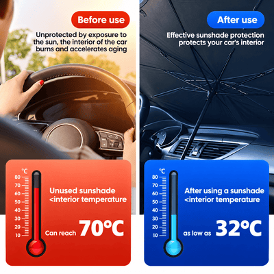 Amara Foldable Car Sunshade Umbrella
